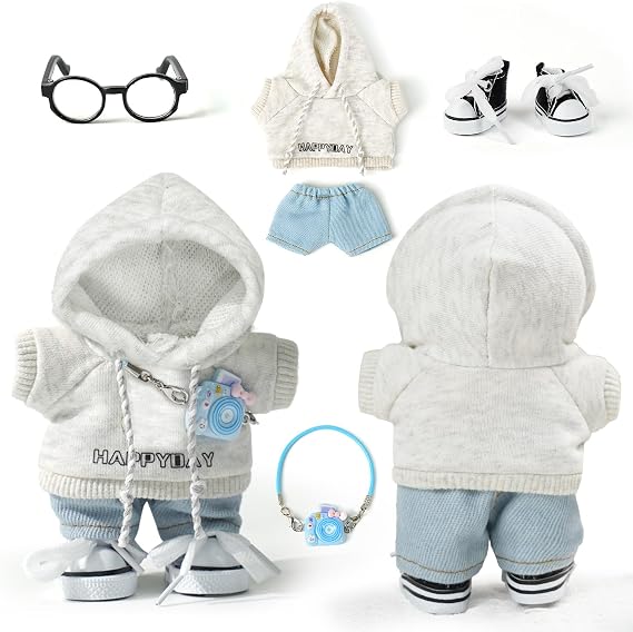 17cm bubu Doll Clothes Outfits Accessories,boy Doll Clothes Set