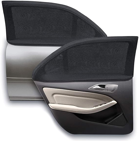 2 Pcs Car Rear Side Window Sun Shades for Nissan Xterra SUV (2025-), Car Window Sunshade,breathable Sunproof Bug-proof Durable Anti-glare