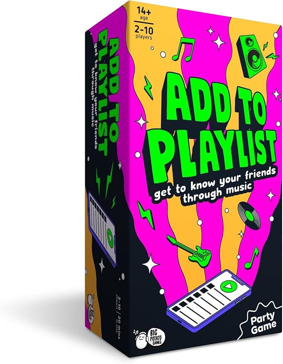 Big Potato Add to Playlist: The Simple and Fun Music Party Game, No Trivia Kowledge Needed | Great for Parties, a Birthday or Fun Game Nights
