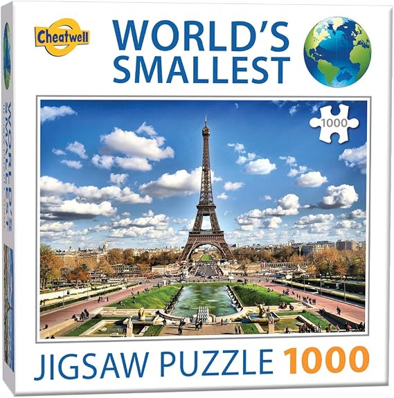 World's Smallest Puzzles Eiffel Tower, 1000