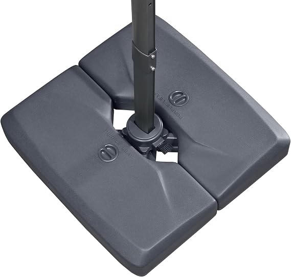 PURPLE LEAF Outdoor Umbrella Base 264 lBS Cantilever Umbrella Base XBS540