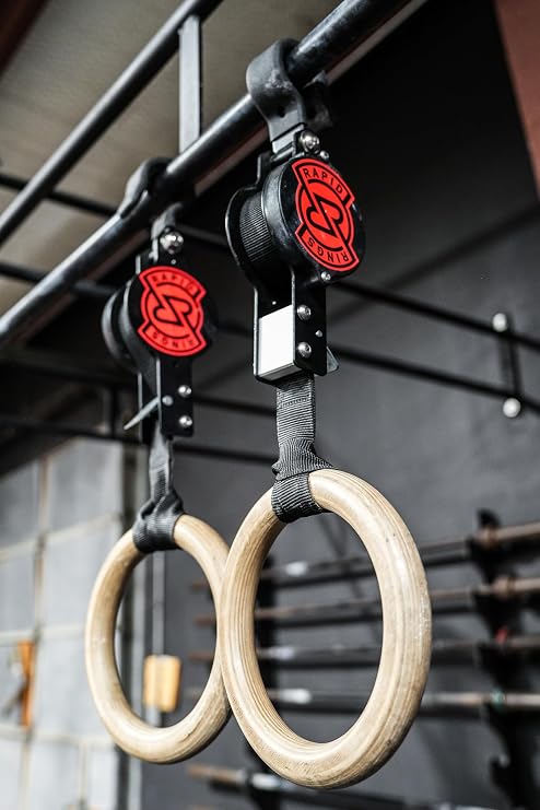 Rapid Rings Portable Gymnastic Rings for Strength, Stability, and Skill Training Anywhere
