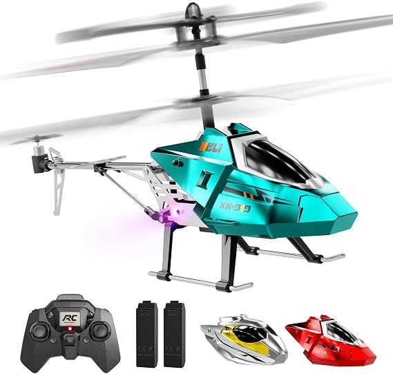 XIKOTEC Remote Control Helicopter, RC Helicopter Toy for Kids (Blue)