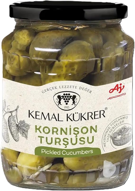 Kemal Kükrer Cornice Pickle No:2 Glass Jar 680 gr