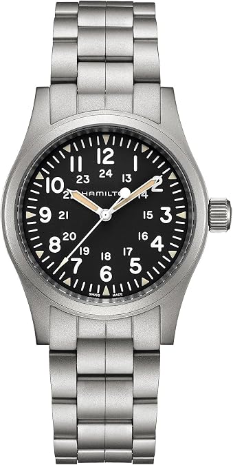 Hamilton Khaki Field Mechanical Men's Watch, 38mm Stainless Steel Case