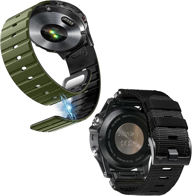 26MM Garmin Watch Nylon Magnetic Bands