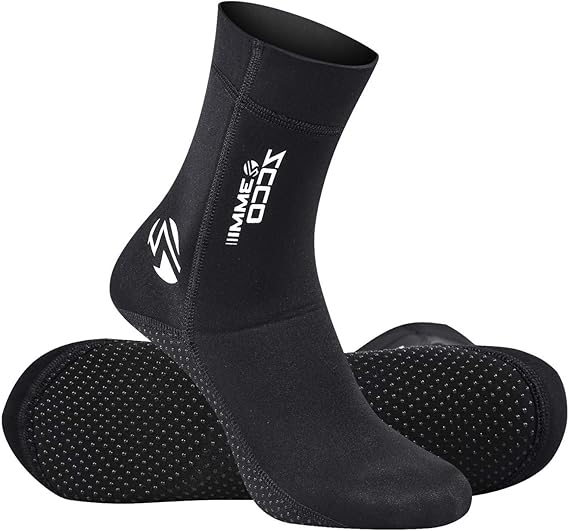 ZCCO 1.5/3mm Neoprene Diving Socks, Men Women Youth, Swim Socks for Diving, Snorkeling, Water Sports