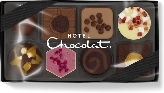 Hotel Chocolat Everything Pocket Selection - 8 Best-Loved Chocolates, 100g - Chocolate Gifts For Birthday, Thank You, Congratulations, Anniversary, Mother's Day, Easter 2026