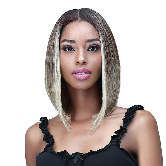 BOBBI BOSS HD Lace Front Wig MediFresh 13X5 Deep Lace Part MLF470S Cherie Short (TT1BR.BUG)