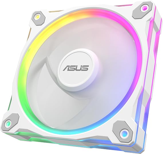 ASUS Prime MR120 ARGB Ters Beyaz Kasa Fan Tekli Paket