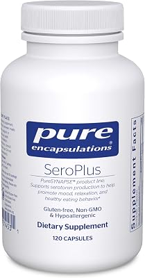 Pure Encapsulations SeroPlus | Hypoallergenic Serotonin Support to Support Moderate Occasional Stress | 120 Capsules