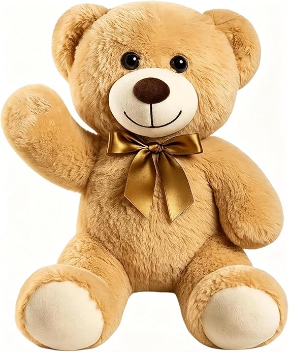 Bear with Soft Plush, 35 CM Teddy Bears for Girlfriend, Teddy Bears Brown