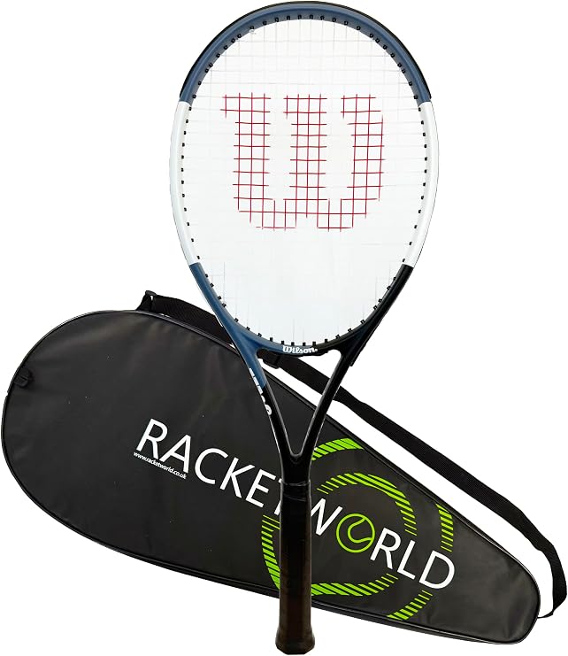 Wilson Nemesis Team 103 Graphite Tennis Racket with Premium Tennis Racket Cover