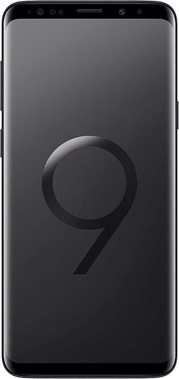 Samsung Galaxy S9+ Smartphone (6.2 Inch Touch Display 64GB Internal Memory Android Single SIM) Midgnight Black - French Version