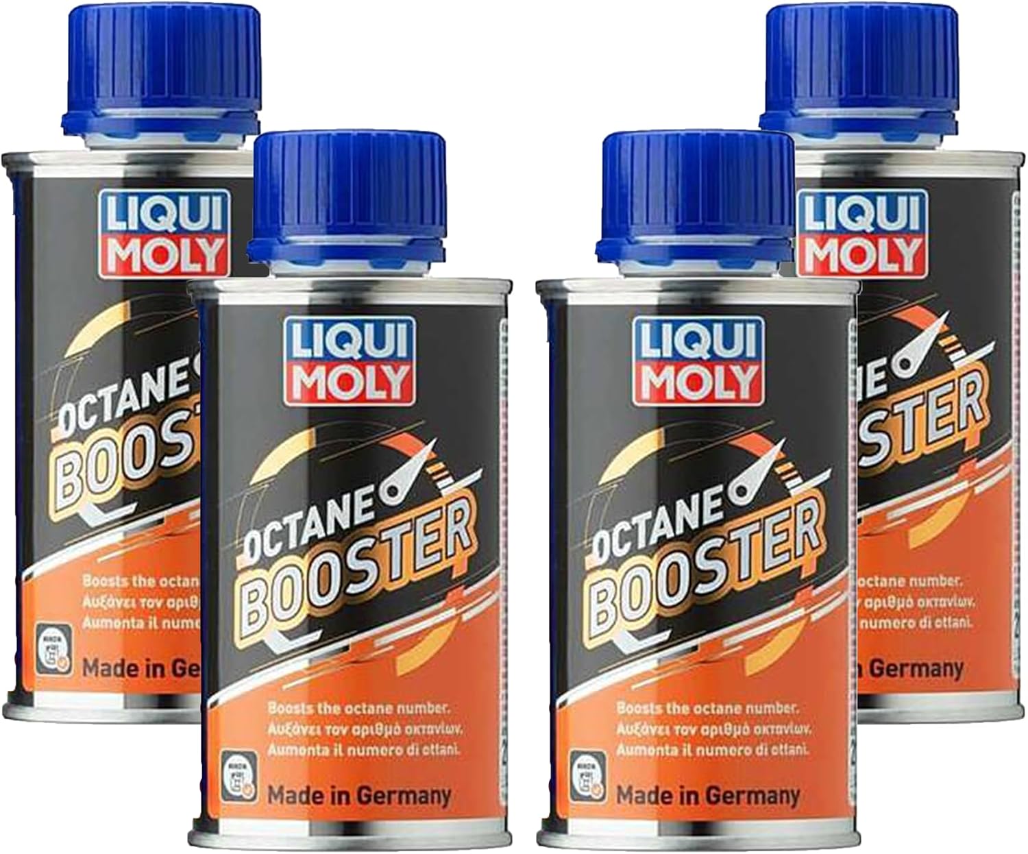 Octane Booster Performance Fuel Additive Treatment, 200ml, Pack of 4