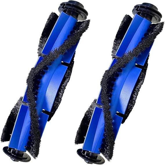 (2 Pieces) Roller Brushes for Eufy RoboVac 11S, 11S Plus MAX,25C,G10 Hybrid,G20,G20 Hybrid,G30,G30 Hybrid, 30, 30C,30C MAX,15C, 15C MAX,35C, 25C Max,G35+,G40+,G40 Hybrid+ Main Roller Brush