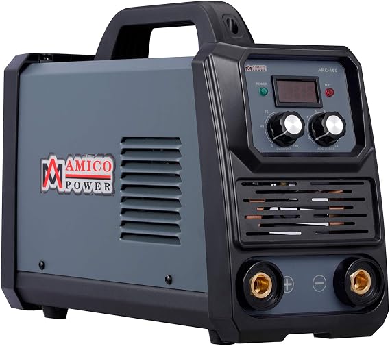 Amico ARC-180, 180-Amp Stick Arc Lift-TIG Inverter DC Welder, 80% Duty Cycle, 100-250V Wide Voltage