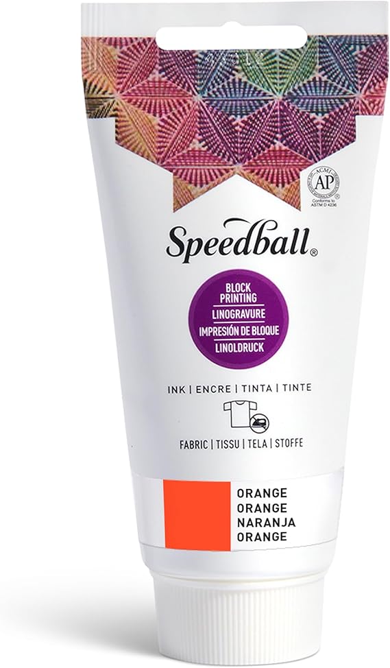 Speedball 003576 Fabric Block Printing Ink
