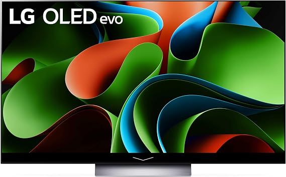 LG C3 Series 55-Inch Class OLED evo 4K Processor Smart Flat Screen TV for Gaming with Magic Remote AI-Powered OLED55C3PUA, 2023 with Alexa Built-in