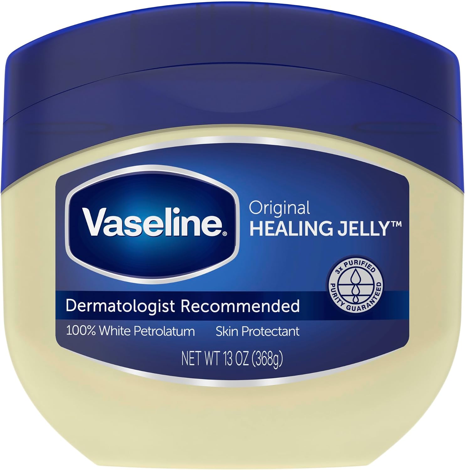 Vaseline Pure Petroleum Jelly 100% Pure Original - 13 Ounces