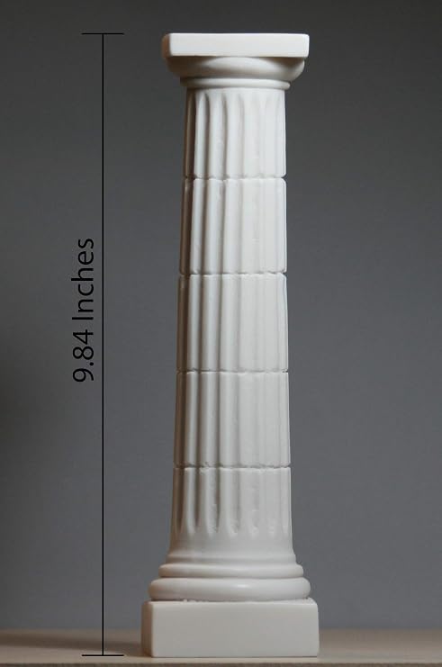Greek Column Doric Order Parthenon Pillar Architecture Decor Sculpture 9.84 inches