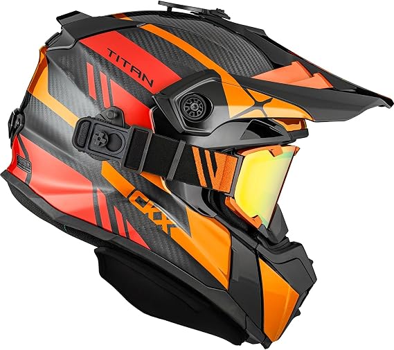 CKX Titan Original Carbon Helmet - Trail and Backcountry Trak No Shield