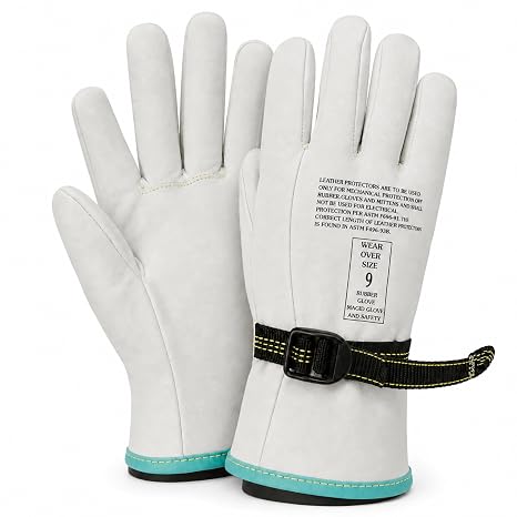 Magid PowerMaster Goatskin Protector Gloves, 1 Pair, Size 10.5