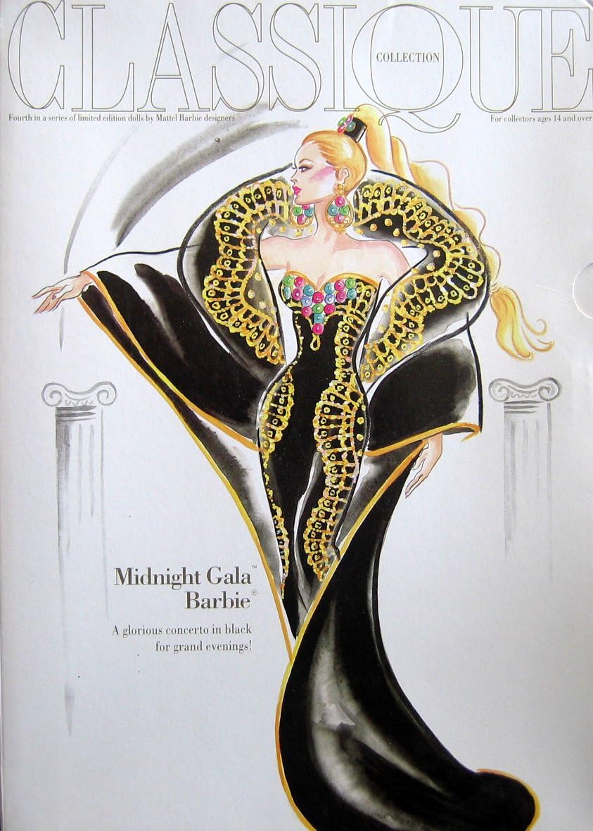 Mattel - Midnight Gala Barbie Doll 1995