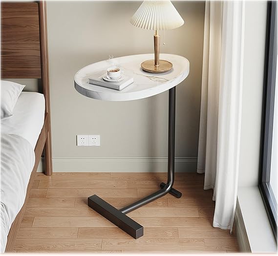 Bedside table simple modern bedroom bedside small bedside shelf home mini side cabinet mobile table (Color : Black)