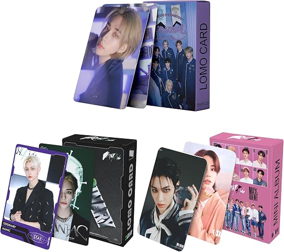 Stay Kid Photocards Set 165 Pieces Stay Kid Photo Cards skz Photocards Album Merch Gift for Fans