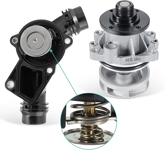 Water Pump with Thermostat For BMW 320i 323ci 323i 323is X3 OE#11537509227