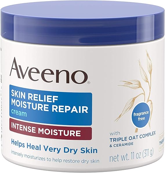Aveeno Skin Relief Moisture Repair Cream, 11 Oz by Aveeno