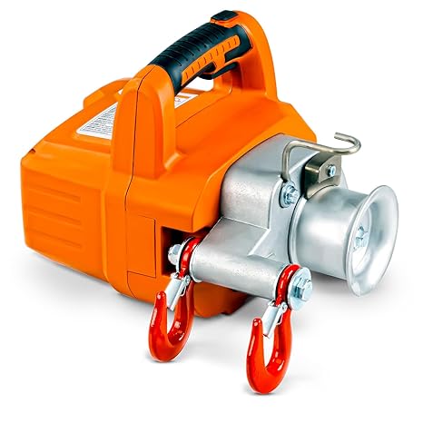 SuperHandy Portable Capstan Winch, Portable Rope Winch, 2000 lb Pull