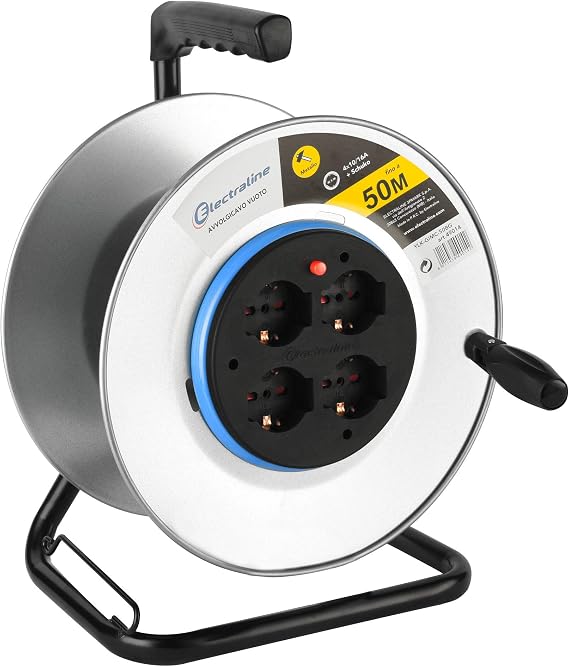 Electraline 49014 Metal Cable Reel