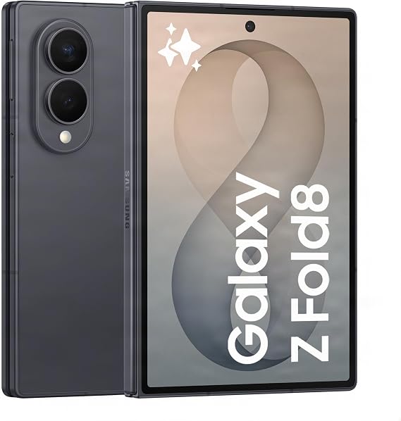 Samsung Galaxy Z Fold8 Smartphone, 256GB Storage, 12GB Memory, Graphite