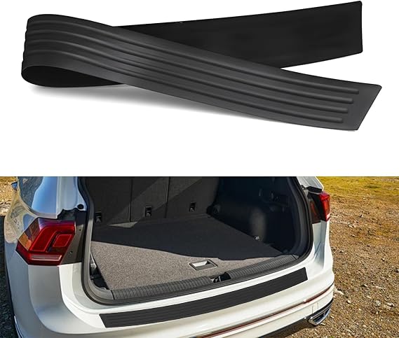 Rear Bumper Guard for Honda Civic 7 8 9 10 8th 10th 2008-2021, Rubber Trunk Sill Protector Anti-Scratch Strip Car Exterior Styling Accessories Refit