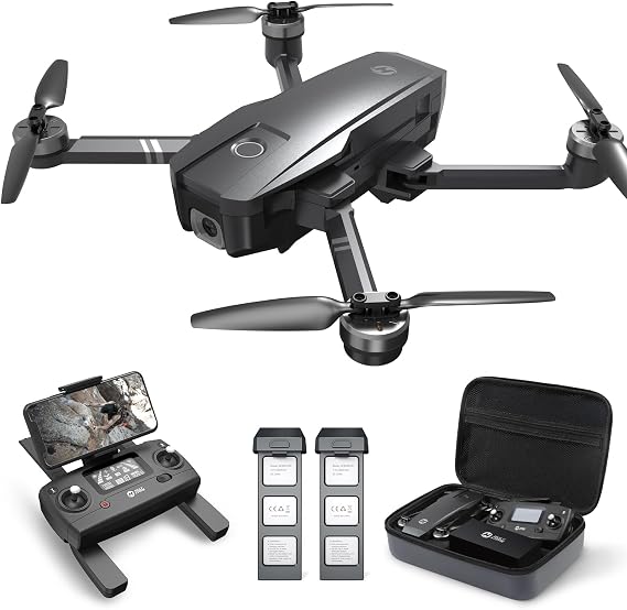 Holy Stone HS720 GPS Drone with Camera for Adults 4K UHD, 52 Minutes Flight Time, Foldable Quadcopter with Brushless Motor, Auto Return Home, Follow Me, Long Control Range