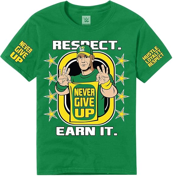 John Cena Earn The Day Youth Authentic T-Shirt