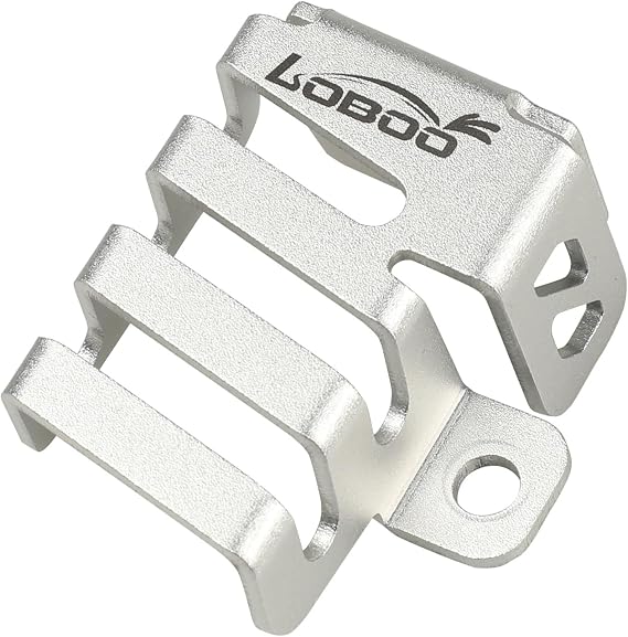 Motorcycle Alumiunm Accessories Rear Brake Fluid Reservoir Guard Cover Protect ,Compatible With Harley-Davidson Pan America 1250,Lossless installation Protect The Rear Brake Oil Tank