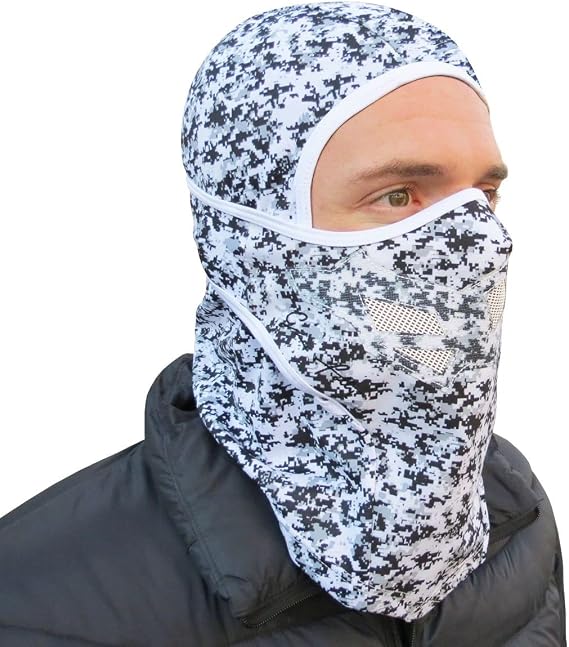 Grace Folly Full Balaclava Ski Face Mask. Use for Snowboarding & Cold Winter Weather Sports