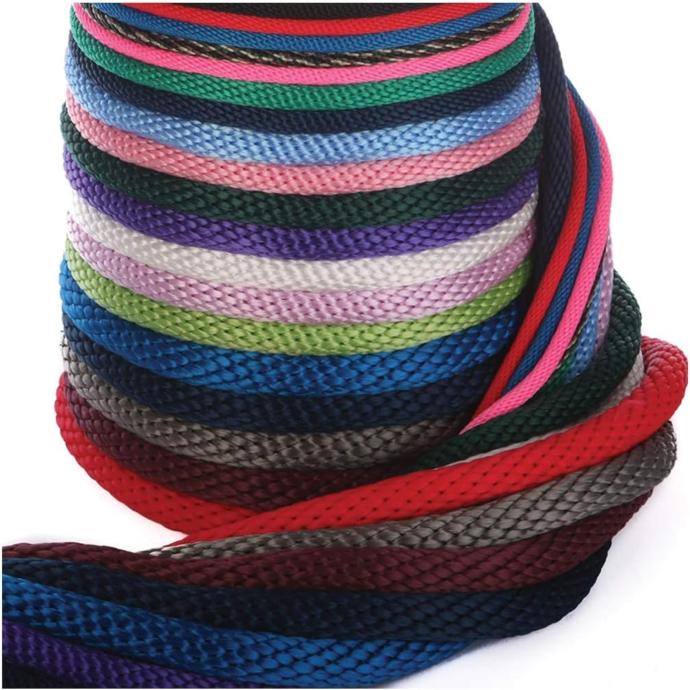 Ravenox Solid Braid Utility Rope | Made in the USA | All Purpose Solid Braid MFP Derby Cord for Crafts, Sports, Landscaping, Horse Tack, Pets & Décor | Dozens of Colors & Diameters of Rope by the Foot
