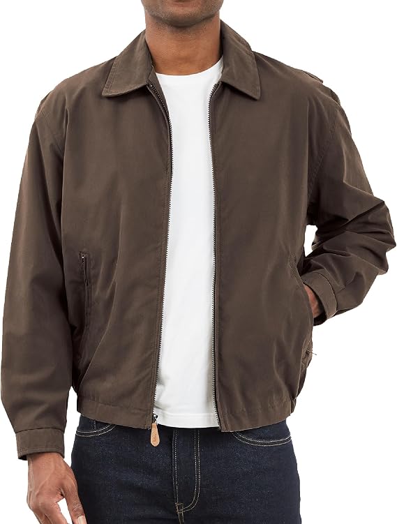 London Fog Men's Auburn Zip-Front Golf Jacket