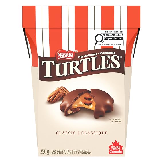 Nestle the Original Turtles 100% Pecan 350g/12.34oz Box {Imported from Canada}