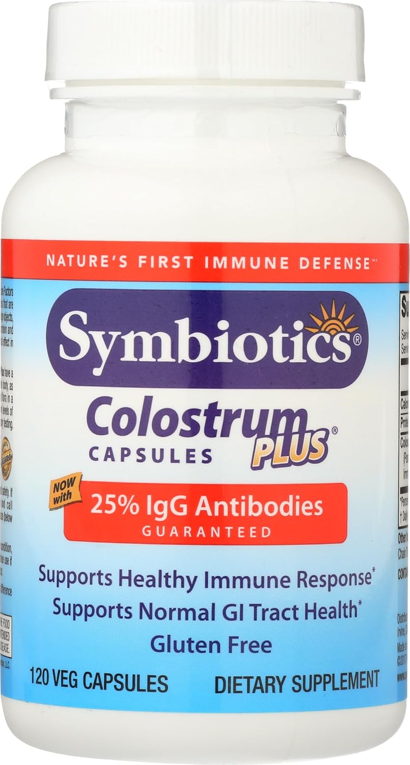 Symbiotics: colostrum Plus, 120 Caps