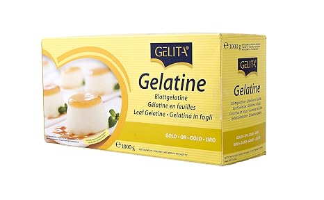GELITA Pro Blattgelatine 1 KG Großverpackung Gold 500 Blätter