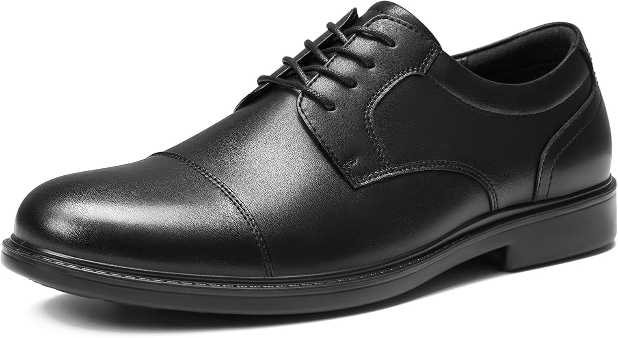 HEEZ Mens Dress Shoes Comfortable Non Slip Dress Shoes for Men