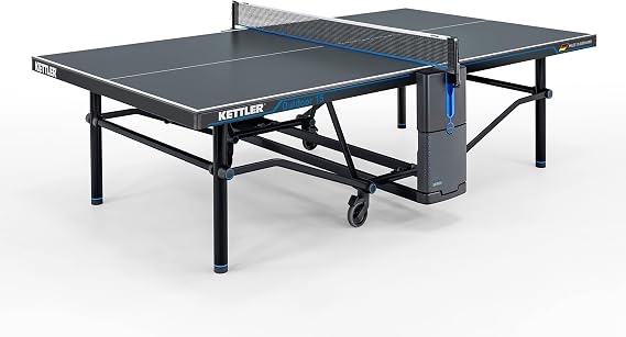 KETTLER Outdoor 15 Table Tennis Table 4-Player Bundle