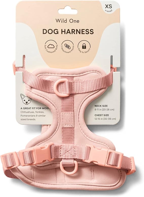 Wild One Harness 2.0 - Extra Small - Blush