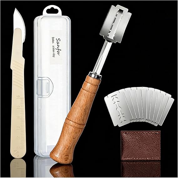 Bread Lame Dough Scoring Tool with Case