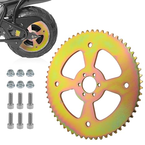 60 Tooth Mini Bike Rear Sprocket, 37mm Bore for 40/41/420 Chain